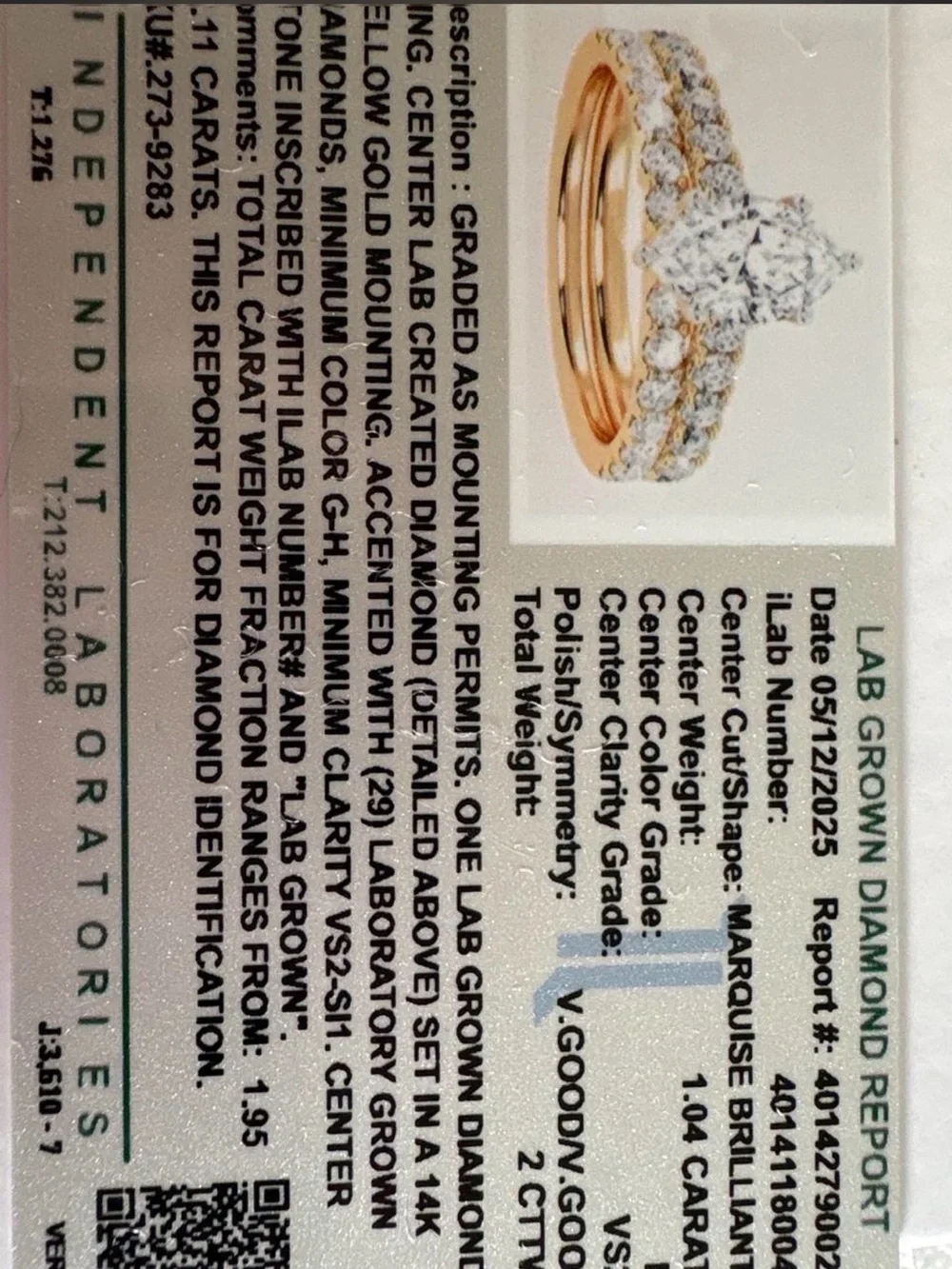 Elegant Marquise Diamond Engagement Ring Set